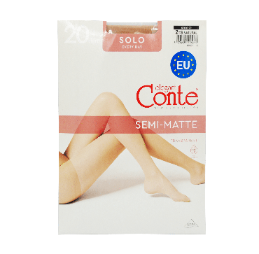 Conte колготки SOLO 20 (EU), р.2, Natural