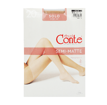 Conte колготки SOLO 20 (EU), р.5, Natural фото 1