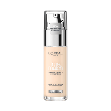 Тональный крем легкий L'Oréal Paris True Match с гиалуроновой кислотой 1N, 30 мл