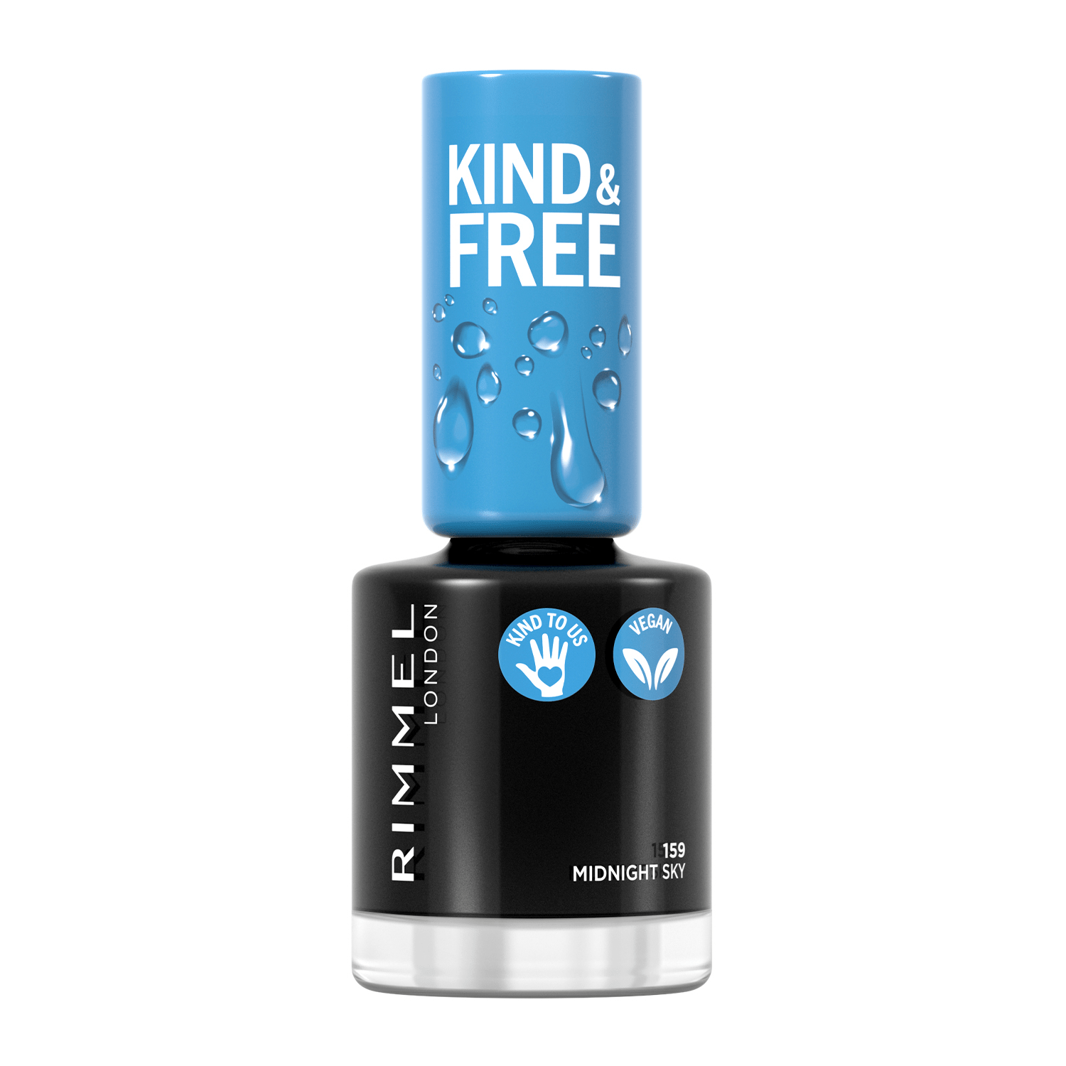 RIMMEL лак для нігтів KIND & FREE 159, 8 мл — фото 1