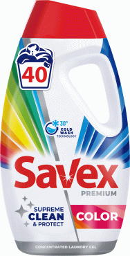 Savex гель для стирки автоматическая Premium Color, 1800мл