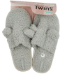 Капці Twins&Ko домашні жіночі хутрянi Teddi gray розмір 36/37