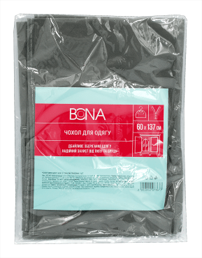 Bona Чехол для одежды, 60*137см, 1шт