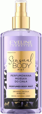 Eveline Sensual Body Mist NIGHT COQUETTE спрей женский парфюмированный, 150мл