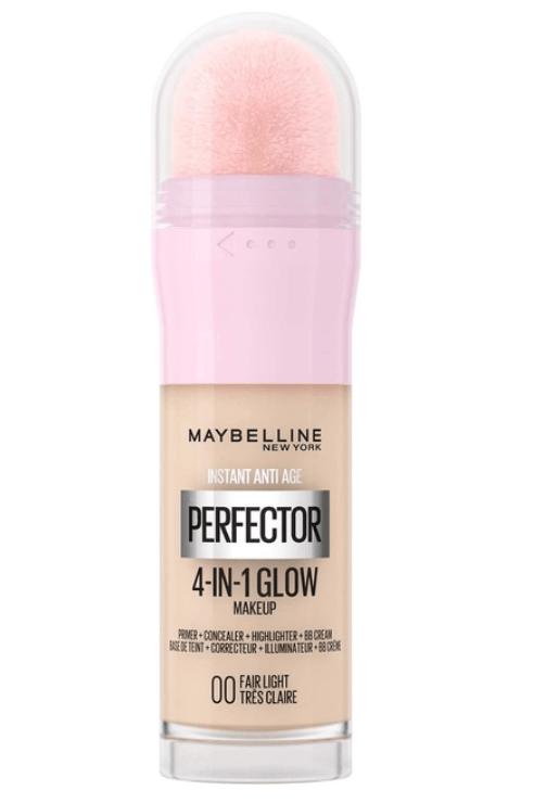 Тональная основа для лица Maybelline New York Instant Perfector Glow 4 в 1 с эффектом сияния № 00 Fair Light, 20 мл