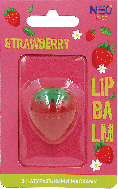 Бальзам для губ NEO FACE Strawberry, 8.5 г