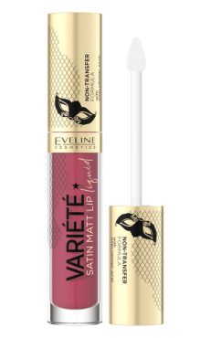 Eveline помада для губ жидкая матовая VARIETE PERFECT MATTE LIP INK с гиалуроновой кислотой 06, 4.5 мл