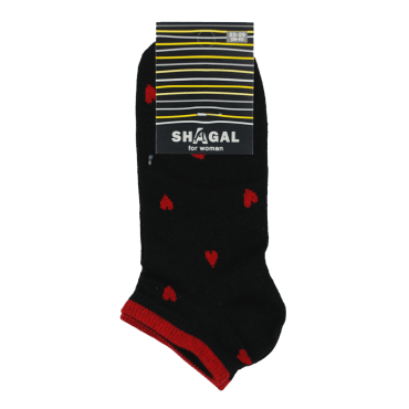 Shagal Жіночі вкорочені шкарпетки Shagal з дрібним малюнком 