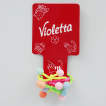 Набор резинок для волос с шариками Violetta, 5 шт