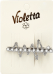 Затиск для волосся Violetta col. (CH-WNT-24-26) 1 шт