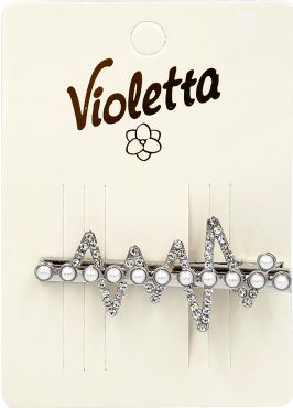 Затиск для волосся Violetta col. (CH-WNT-24-26) 1 шт