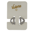 Violetta col. краби для волосся  металеві артикул  CH-WNT-24-44, 2 штуки