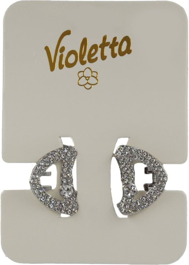 Краби для волосся Violetta металеві (CH-WNT-24-44) 2 шт