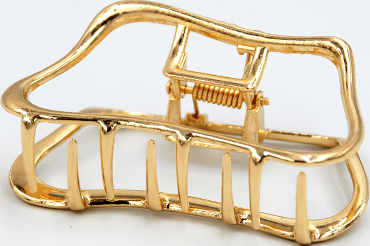 Краб для волосся Violetta col. металевий (CH-SM-23-46) 1 шт