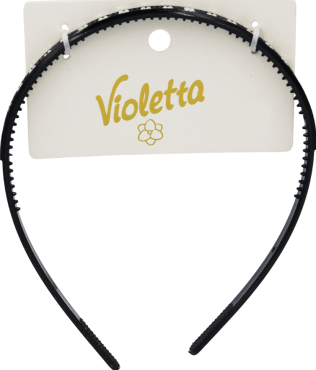 Ободок для волос Violetta со стразами (CH-WNT-24-57) 1 шт