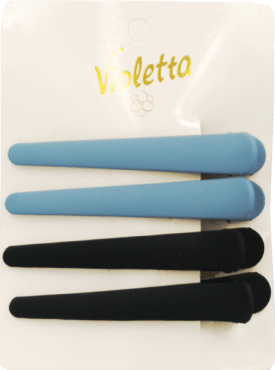 Затиски для волосся Violetta col. артикул (CH-WNT-24-77) колір в асортименті 4 шт.
