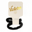 Violetta резинки для волосся чорні , 2 штуки