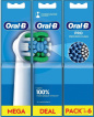 Насадки для електричної зубної щітки Oral-B Pro Precision Clean 6 шт. фото 1