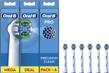 Насадки для електричної зубної щітки Oral-B Pro Precision Clean 6 шт.