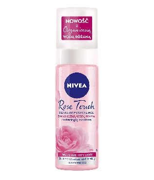 Мусс для умывания Nivea очищающий Прикосновение розы Rose Touch, 150мл фото 1