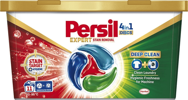 Капсули для прання Persil 4in1 Discs Expert Stain Removal Deep Clean 11 шт