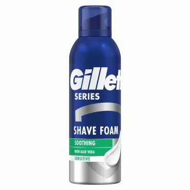 Gillette Series пена для бритья успокаивающая, 200 мл фото 8