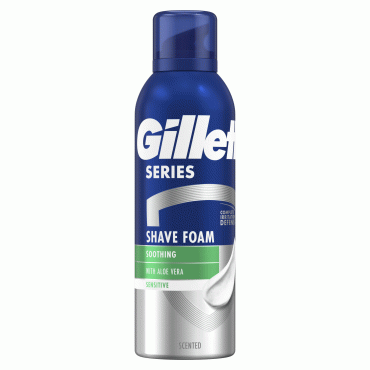 Gillette Series піна для гоління заспокійлива, 200 мл фото 1