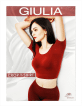 Giulia укороченная футболка CROP T-SHIRT, размер L/XL, nero