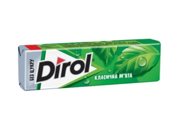 Dirol Жувальна гумка зі смаком м'яти, 14 г