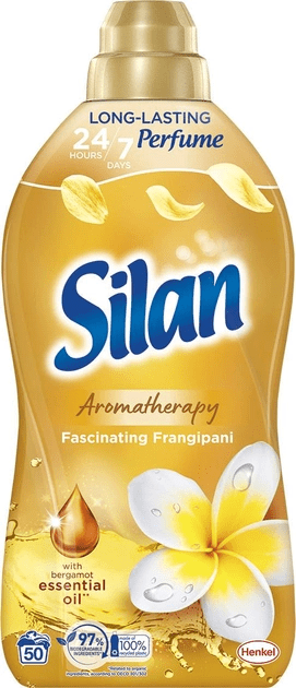 Кондиціонер для білизни Silan Aromatherapy Захоплюючий Франджіпані 1100 мл