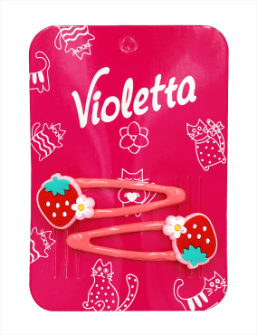 Violetta заколки-хлопавки для волосся дитячі 