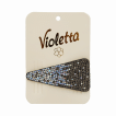Violetta заколка-хлопавка для волосся зі стразами, 1 штука