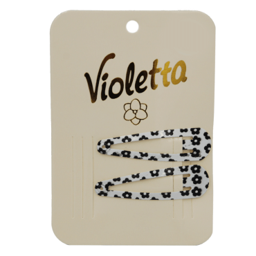 Violetta col. заколки-хлопавки для волосся артикул  CH-WNT-24-97, 2 штуки
