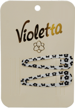 Заколки-хлопавки для волосся Violetta col. (CH-WNT-24-97) 2 шт