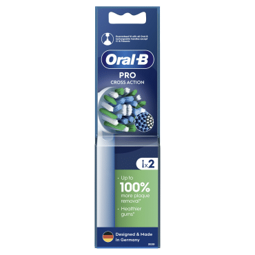 Насадки для зубной щетки Oral-B Pro Cross Action, 2 шт фото 1
