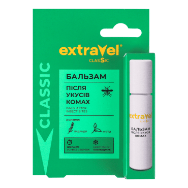 Крем-гель от комаров Extravel Classic, 60 мл