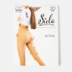 Колготки жіночі Siela Active 20 den, карамельний колір, розмір 5