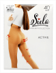 Колготки женские моделирующие с утягивающими шортиками Siela Active 40 Den, размер 2, цвет Caramel
