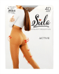 Колготки жіночі моделюючі з утягуючими шортиками Siela Active 40 Den, розмір 4, колір Caramel фото 1