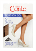 Женские гольфы Conte TENSION 20 Den 2 пары, размер 23-25, Natural фото 1