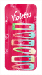 Violetta заколки-хлопавки для волосся дитячі, 6 шт.