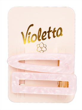 Violetta затиски для волосся з імітацією перламутру, 2шт