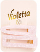 Затиски для волосся Violetta з імітацією перламутру 2 шт