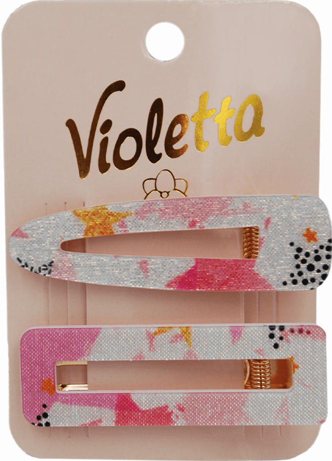 Затиски для волосся Violetta col. (CH-WNT-24-134) 2 шт
