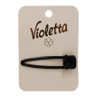 Violetta затиск для волосся чорний класичний, 1 шт