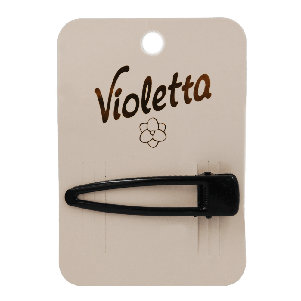 Violetta затиск для волосся чорний класичний, 1 шт
