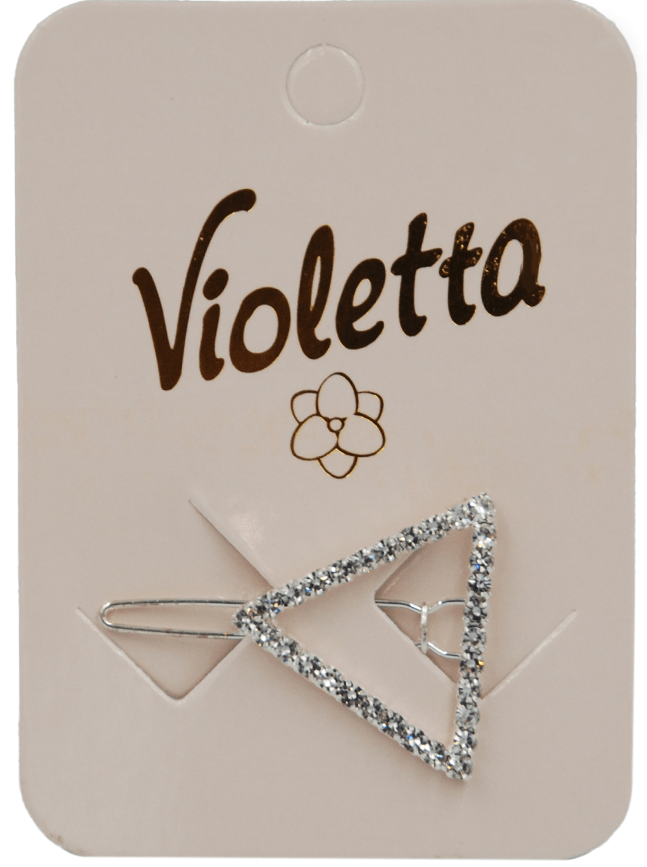 Заколка для волосся Violetta у формі трикутника 1 шт — фото 1