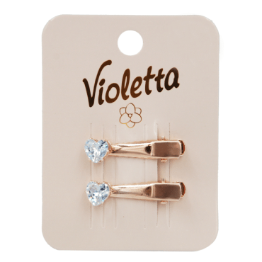 Violetta col. затиски для волосся артикул  CH-WNT-24-148, 2 штуки