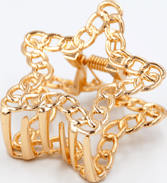 Краб для волосся Violetta col. металевий (CH-WNT-24-150) 1 шт