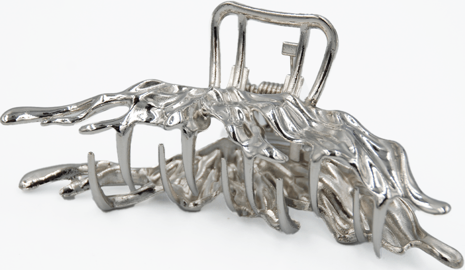 Краб для волос Violetta col. металлический (CH-WNT-24-152) 1 шт